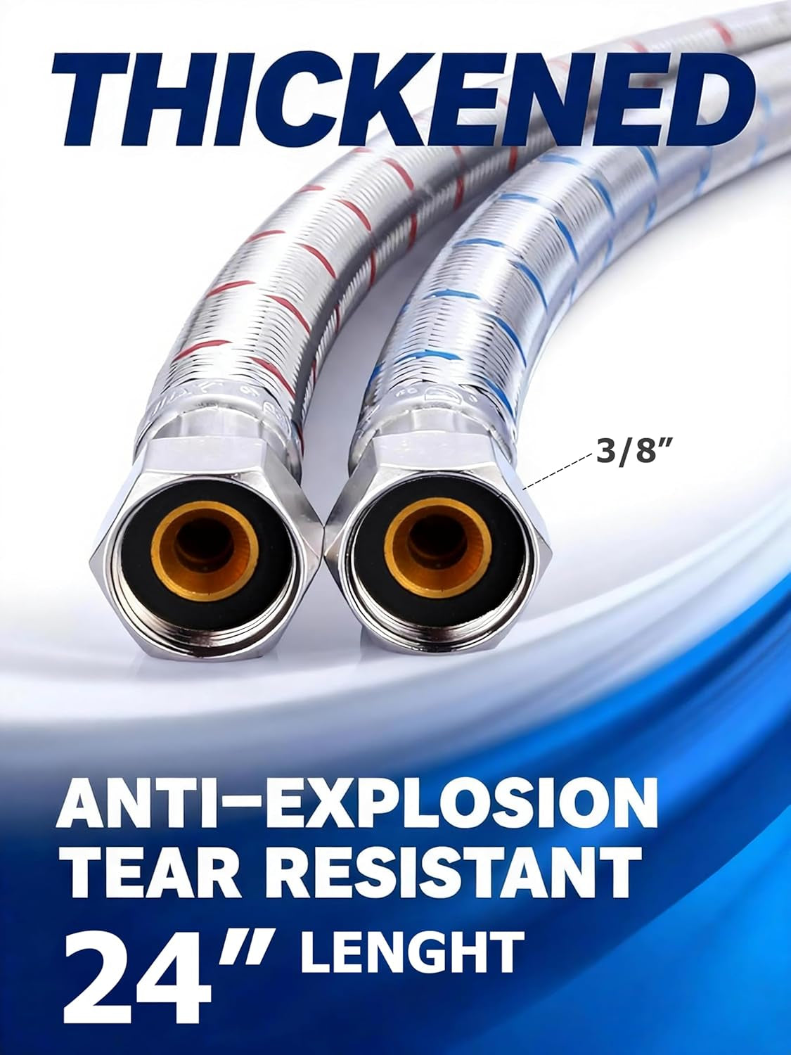 SREEZNX Matte Black Waterfall Bathroom Faucet - Modern 3-Hole Widespread Design with Pop-Up Drain for Stylish Vanities