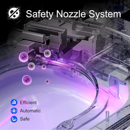 Experience Ultimate Luxury with the LOUPUSUO Smart Toilet: Heated Seat, Instant Warm Water, Remote Control Bidet, and Air Purification